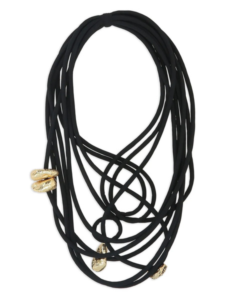  Maria Calderara Multiple-straps Necklace - Black 