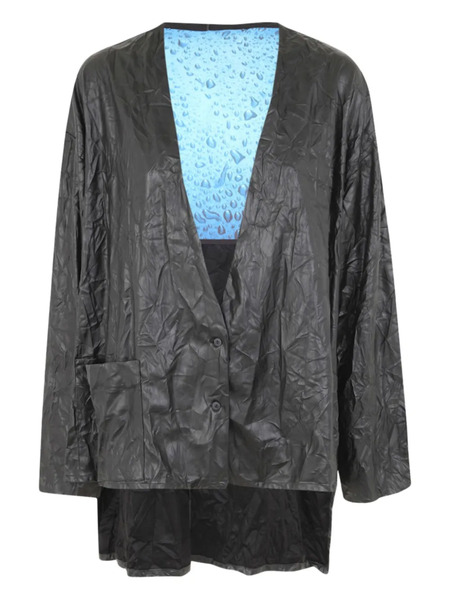  Maria Calderara Pocket Button Jacket - Black 