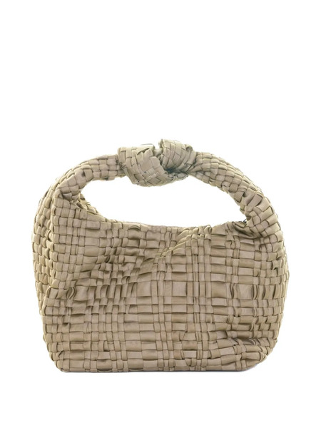 Maria La Rosa Mini Datolite Woven-texture Shoulder Bag - Neutrals 