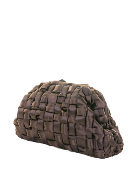  Maria La Rosa Woven Clutch Bag - Brown 
