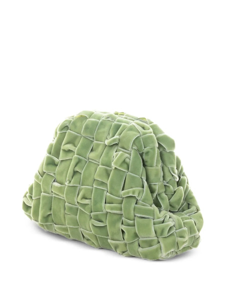  Maria La Rosa Woven Clutch Bag - Green 