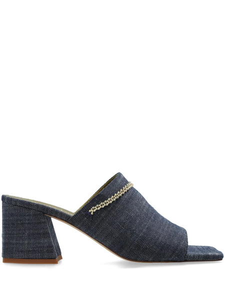  Maria Luca 60mm Messalina Sandals - Blue 