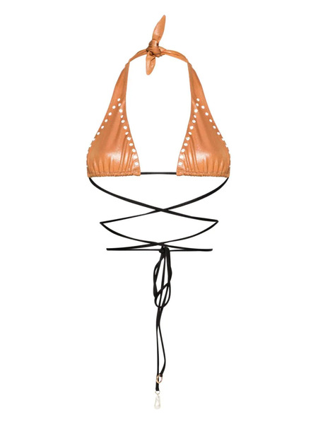  Maria Lucia Hohan Naija Bikini Top - Orange 