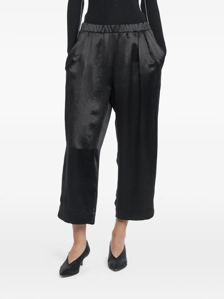  Maria Mcmanus Elasticted-waistband Trousers - Black 