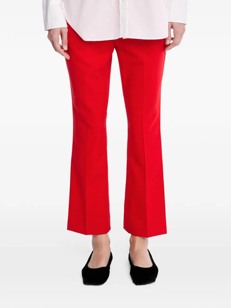  Maria Mcmanus High-waisted Pocket Trousers - White 