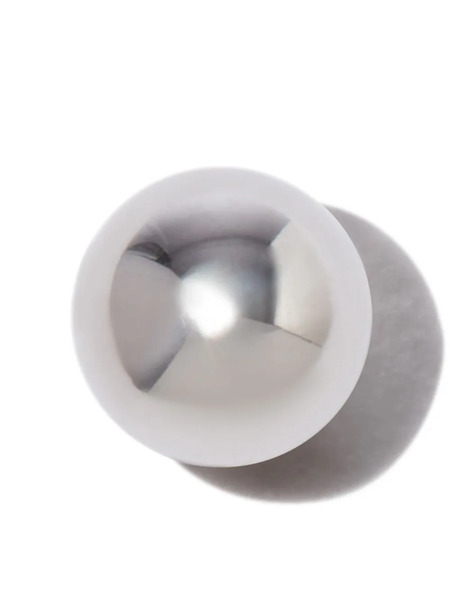  Maria Tash 18kt White Gold Ball Single Stud Earring 