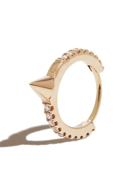  Maria Tash 18kt Yellow Gold Spike Diamond Earring 