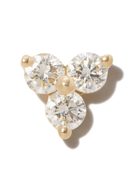  Maria Tash 18kt Yellow Gold Trinity Stud Earring 