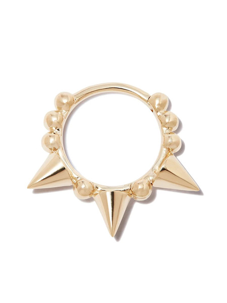  Maria Tash 18kt Yellow Gold Triple Spike Clicker Earring 
