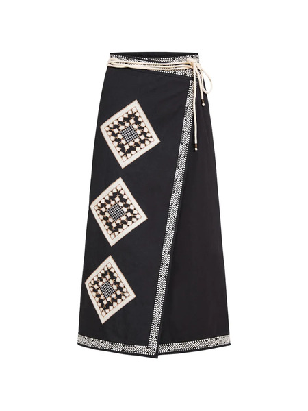  Marie Oliver Luca Midi Skirt - Black 