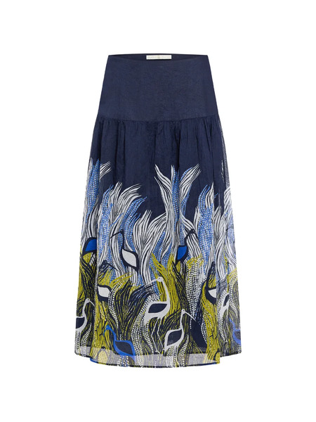  Marie Oliver Owens Midi Skirt - Blue 
