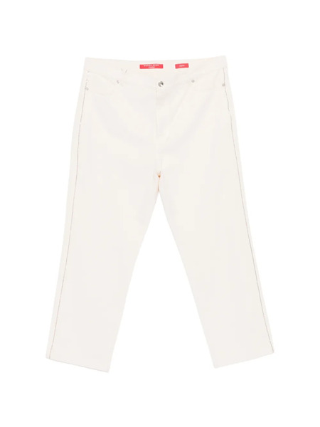  Marina Rinaldi Button Jeans - Neutrals 