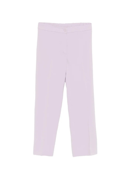  Marina Rinaldi Button Trousers - Purple 