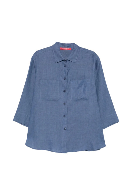  Marina Rinaldi Buttoned Shirt - Blue 