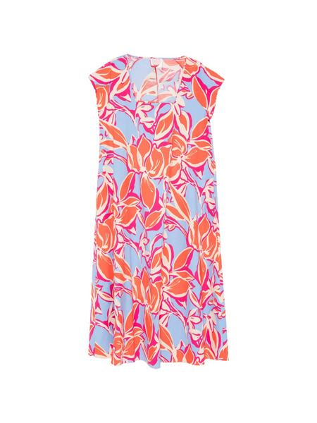  Marina Rinaldi Floral Dress - Blue 