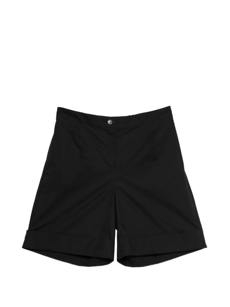  Marina Rinaldi Pleated Tailored Shorts - Black 