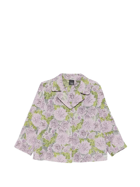  Marina Rinaldi Pmrgirello Floral Jacket - Purple 