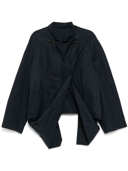 Marina Yee Asymmetric Coat - Blue 