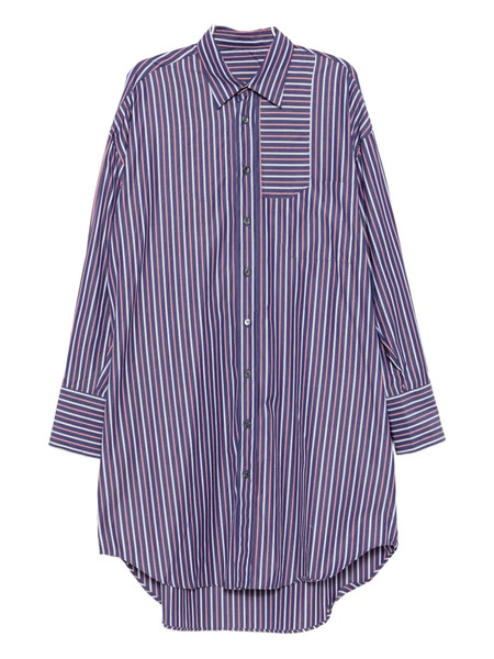  Marina Yee Striped Shirt - Blue 