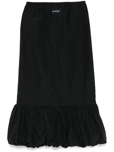  Marine Serre Bubble Midi Skirt - Black 