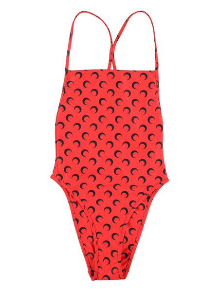  Marine Serre Moon Swimsuit - Red 