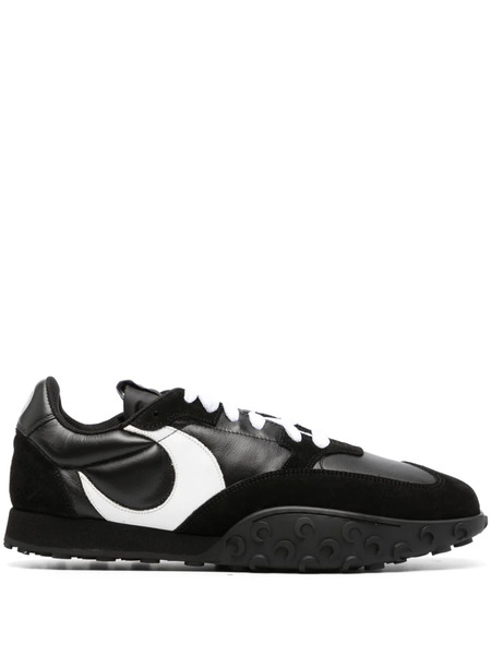  Marine Serre Ms-rise 22 Leather Sneakers - Black 