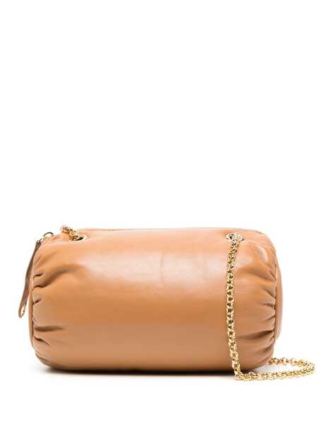  Marine Serre Pillow Leather Shoulder Bag - Brown 