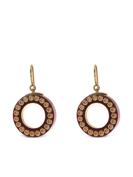  Mark Davis Bakelite Earrings - Gold 