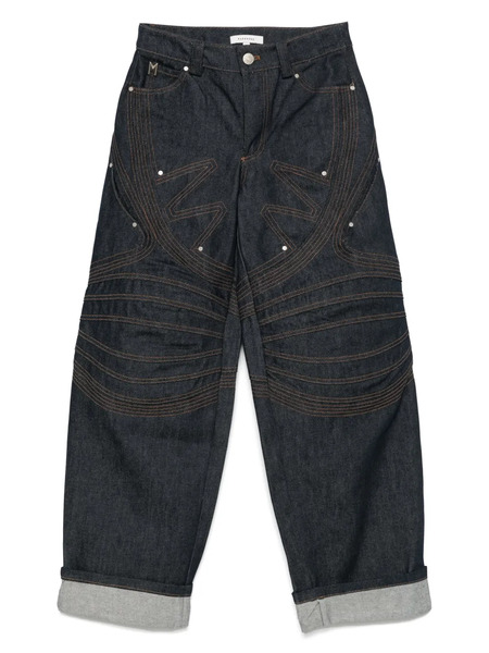  Markgong Cotton-blend Jeans - Blue 
