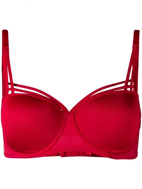  Marlies Dekkers 'dame De Paris' Red Balcony Bra 