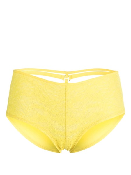  Marlies Dekkers Space Odyssey Lace-panel Briefs - Yellow 
