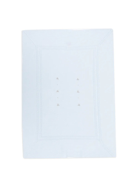  Marlu' Couture Embroidered Blanket - Blue 