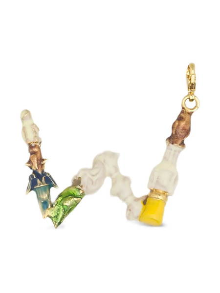  Marni Alphabet W Charm - Multicolour 