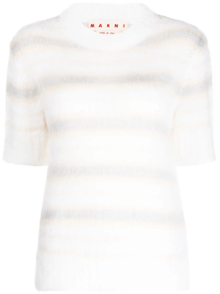  Marni Brushed Mohair T-shirt - White 