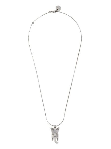  Marni Cat Pendant Necklace - Silver 