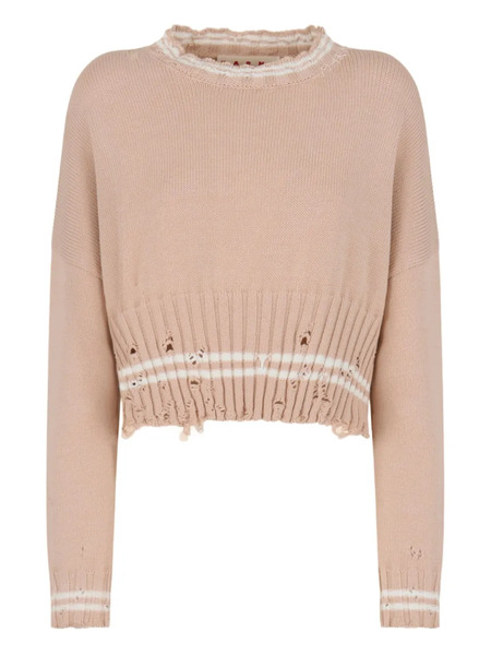  Marni Cropped Sweater - Neutrals 