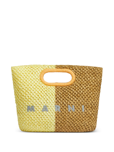  Marni Cutout Handles Clutch Bag - Yellow 