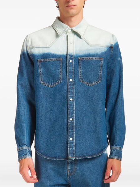  Marni Dip-dye Denim Shirt - Blue 