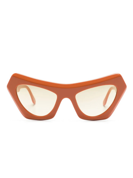  Marni Eyewear Devil's Pool Cat-eye Frame Sunglasses - Orange 