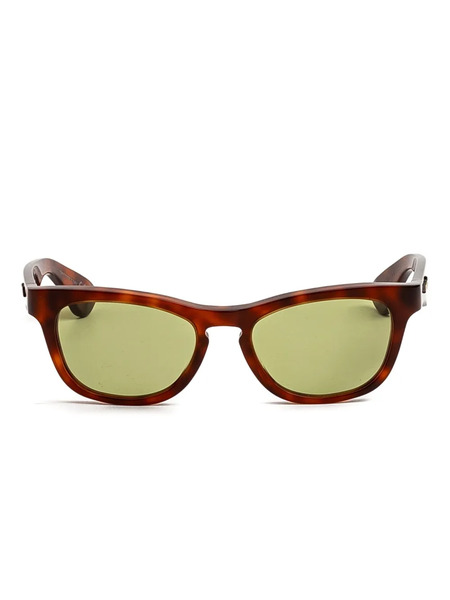  Marni Eyewear Geometric Frame Sunglasses - Brown 