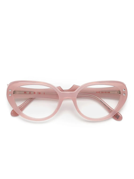  Marni Eyewear Phazar Embellished Glasses - Pink 