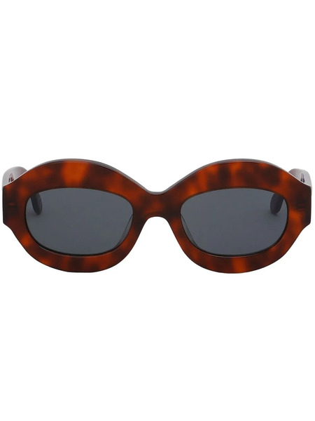 Marni Eyewear Round-frame Sunglasses - Brown 
