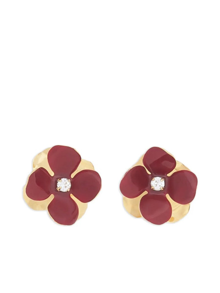  Marni Flower Stud Earrings - Gold 