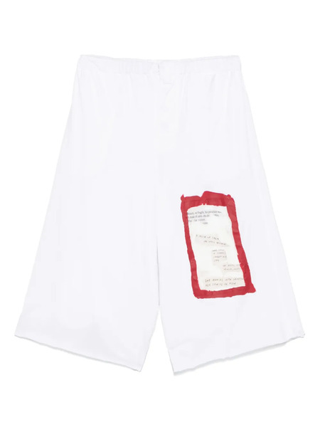  Marni Graphic-print Trousers - White 