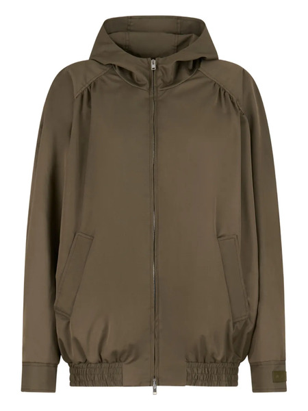  Marni Hooded Zip-up Jacket - Brown 