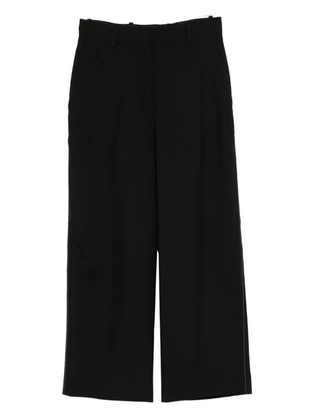  Marni Hosen Side-stripe Cropped Trousers - Black 