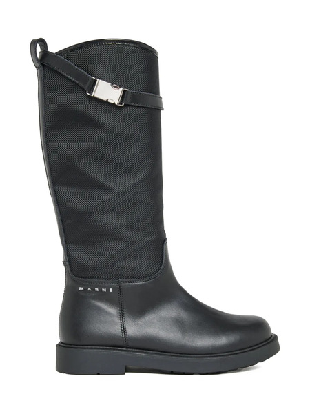  Marni Kids Buckle-fastening Boots - Black 