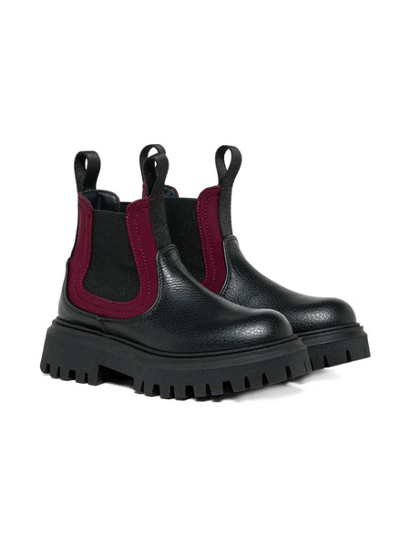  Marni Kids Elasticated-panels Chunky Boots - Black 