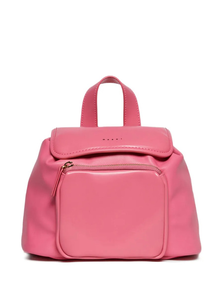  Marni Kids Faux-leather Backpack - Pink 