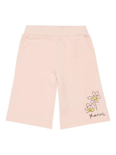  Marni Kids Floral-print Track Pants - Pink 
